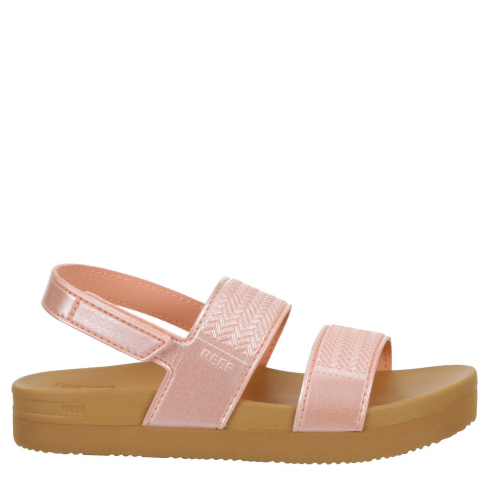 REEF GIRLS TODDLER AND LITTLE KID LITTLE WATER VISTA SANDAL PEACH