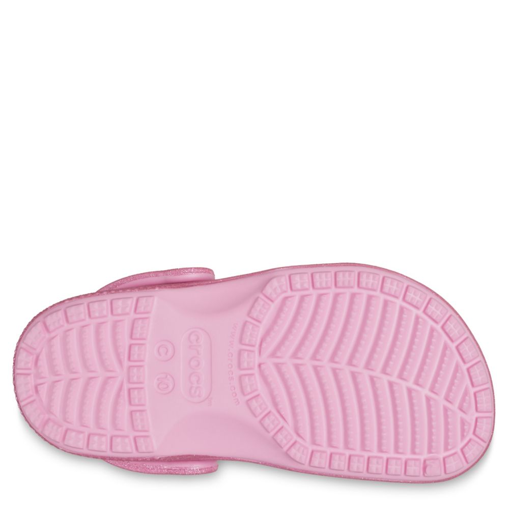 GIRLS TODDLER CLASSIC GLITTER CLOG