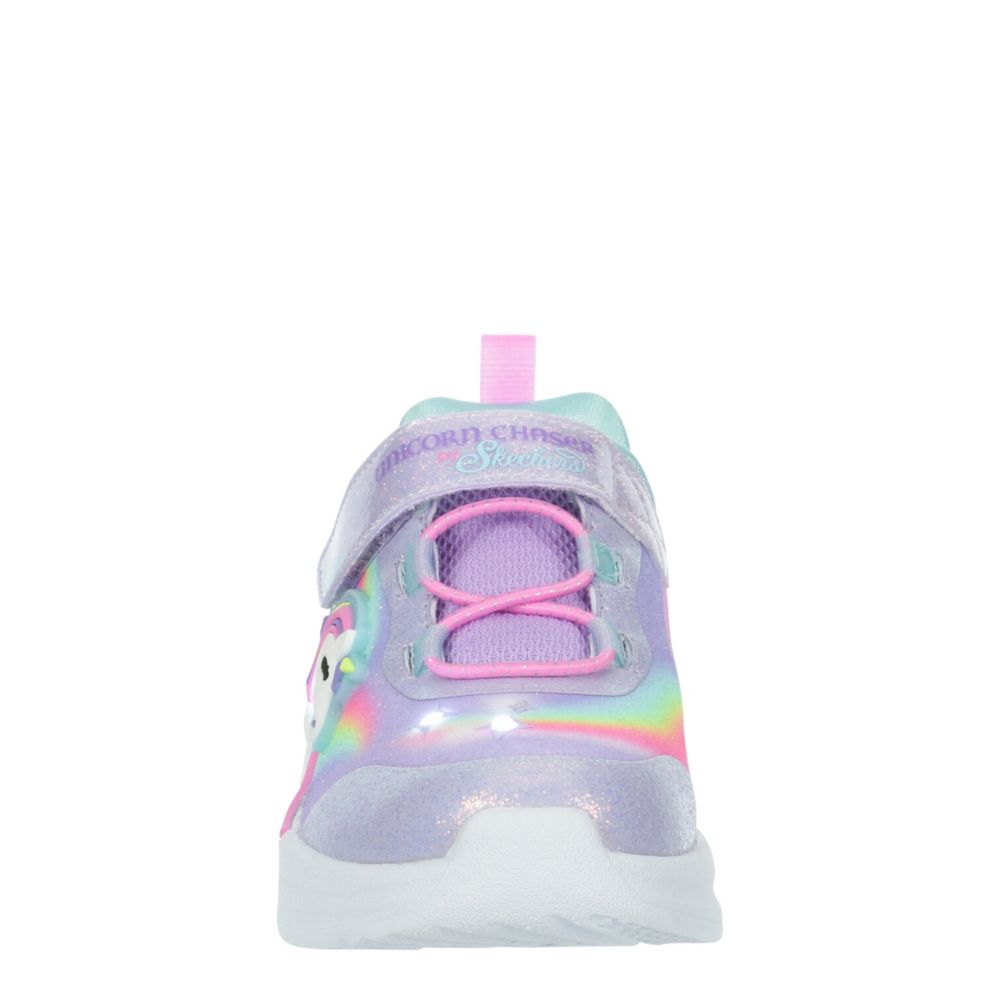 GIRLS TODDLER UNICORN CHASER LIGHT UP SNEAKER