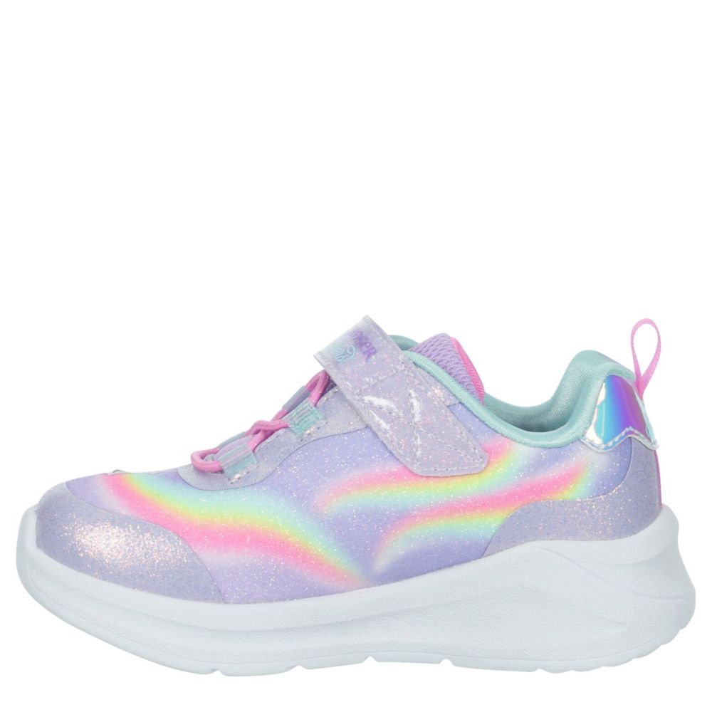 GIRLS TODDLER UNICORN CHASER LIGHT UP SNEAKER