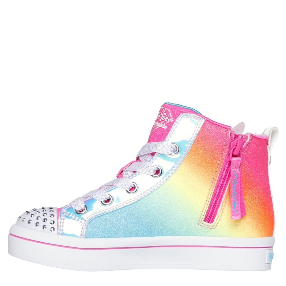 GIRLS TWI-LITES 2.0 STUDDED WING LIGHT UP SNEAKER