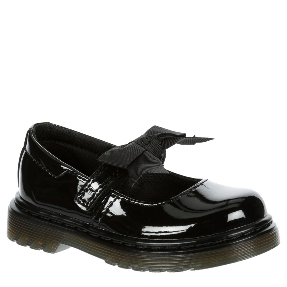 DR.MARTENS GIRLS TODDLER MACCY II T MARY JANE DRESS SHOE BLACK