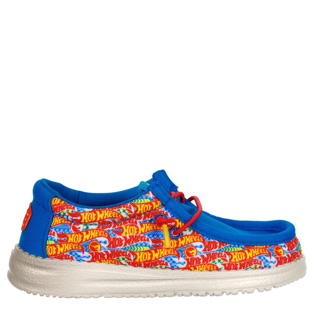 BOYS WALLY HOT WHEELS TODDLER SLIP ON SNEAKER