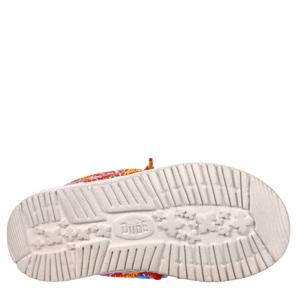 BOYS WALLY HOT WHEELS TODDLER SLIP ON SNEAKER