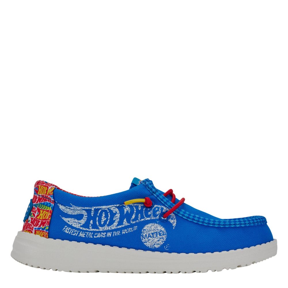 BOYS WALLY HOT WHEELS YOUTH SLIP ON SNEAKER