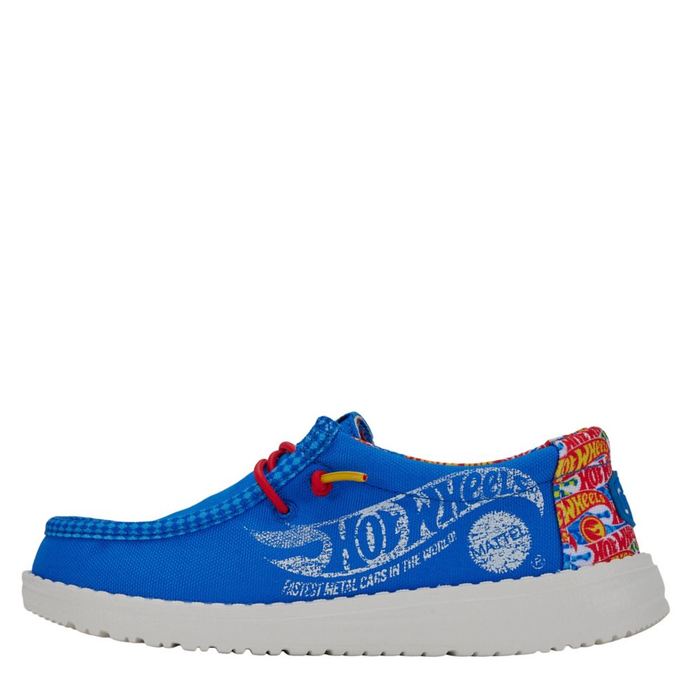 BOYS WALLY HOT WHEELS YOUTH SLIP ON SNEAKER