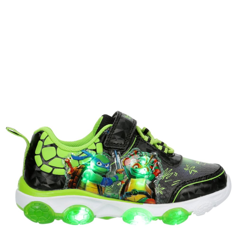 BOYS TODDLER TM NINJA TURTLES LIGHT UP SNEAKER