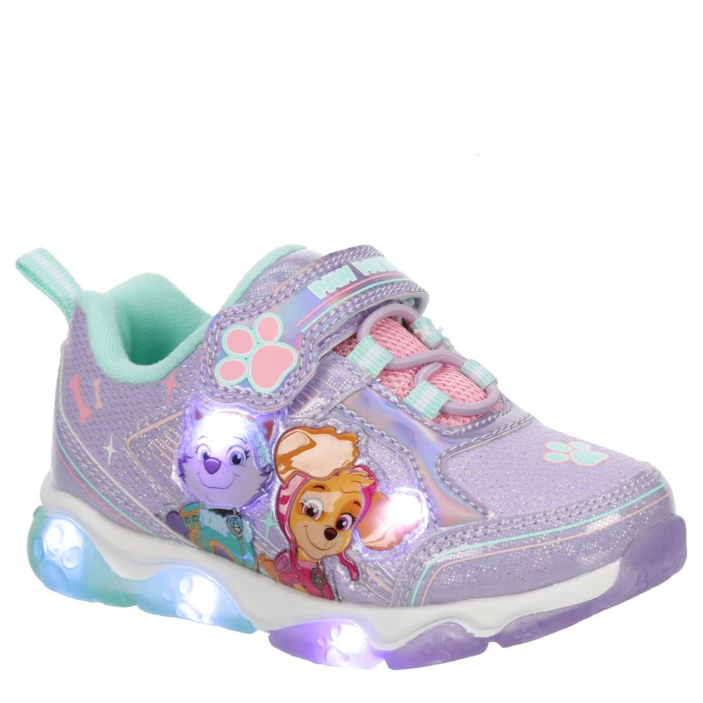 GIRLS TODDLER-LITTLE KID PAW PATROL LIGHT UP SNEAKER