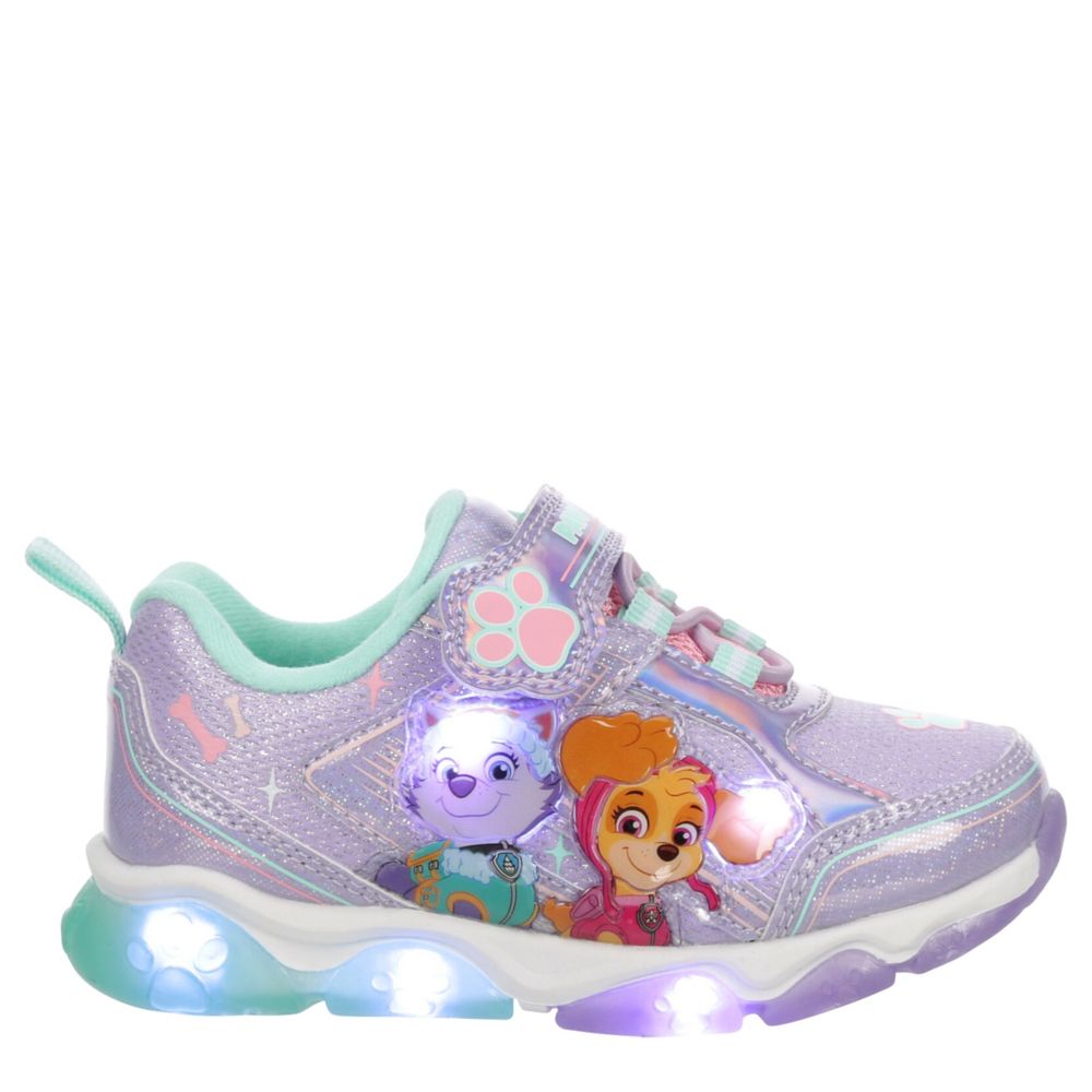 GIRLS TODDLER-LITTLE KID PAW PATROL LIGHT UP SNEAKER