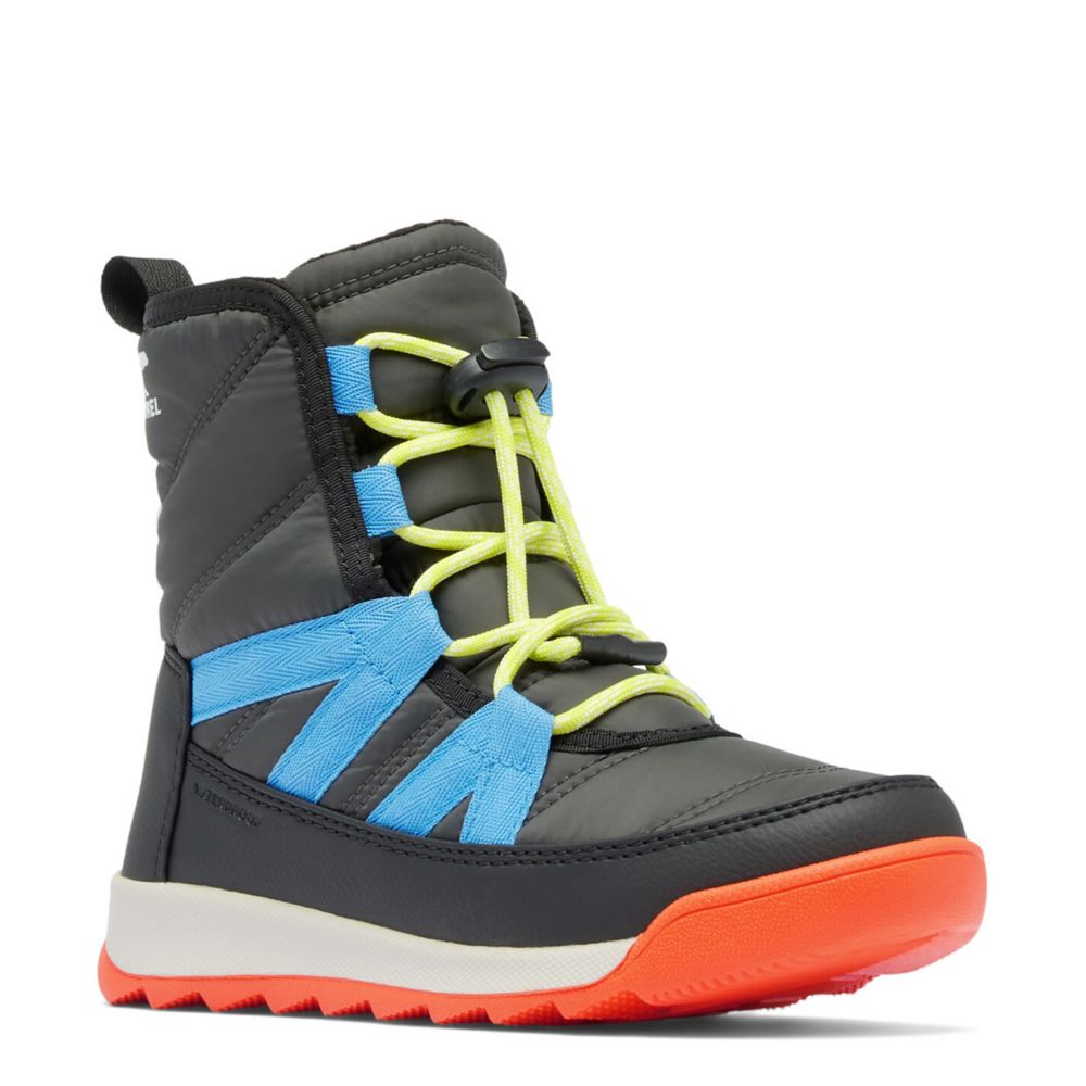 Black Sorel Boys Little-big Kid Whitney Ii Plus Lace Wp Snow
