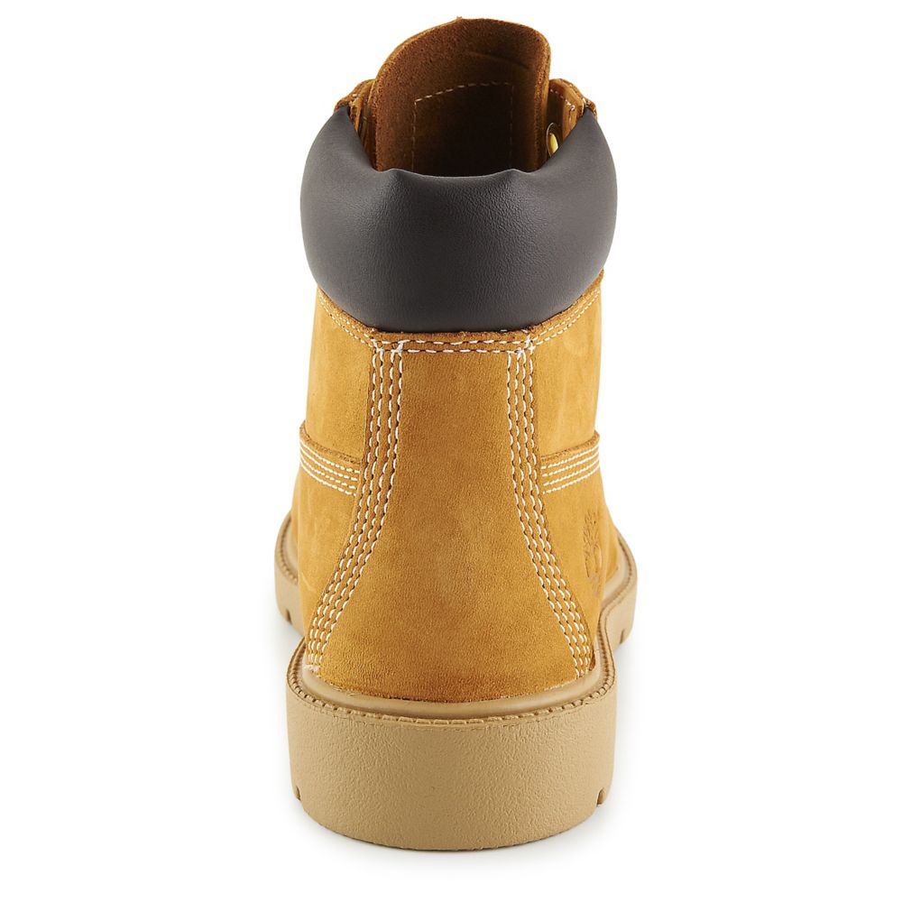BOYS LITTLE KID 6" CLASSIC WORK BOOT - BLACK