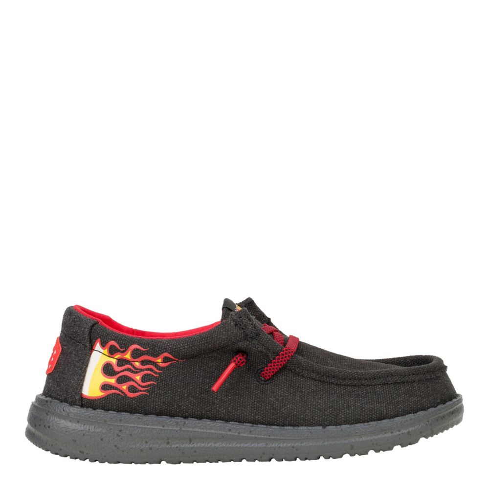 BOYS WALLY HOT WHEELS YOUTH SLIP ON SNEAKER