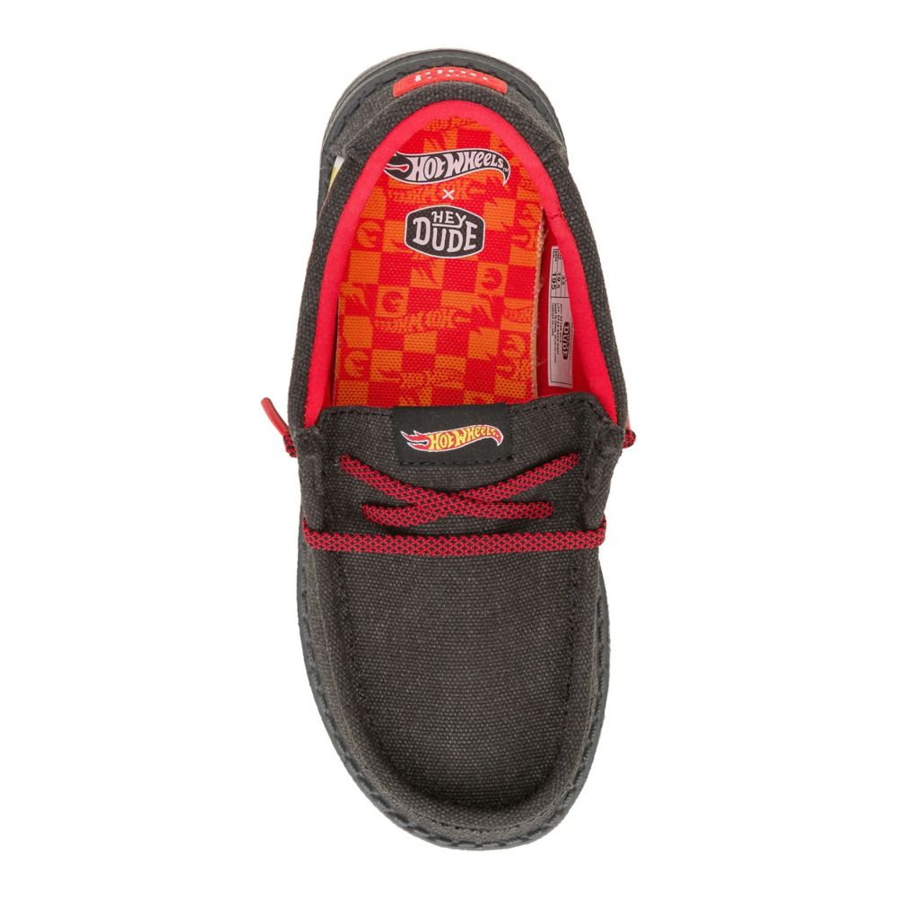 BOYS WALLY HOT WHEELS YOUTH SLIP ON SNEAKER