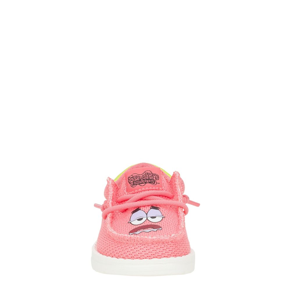 BOYS WALLY TODDLER SPONGEBOB PATRICK SLIP ON SNEAKER