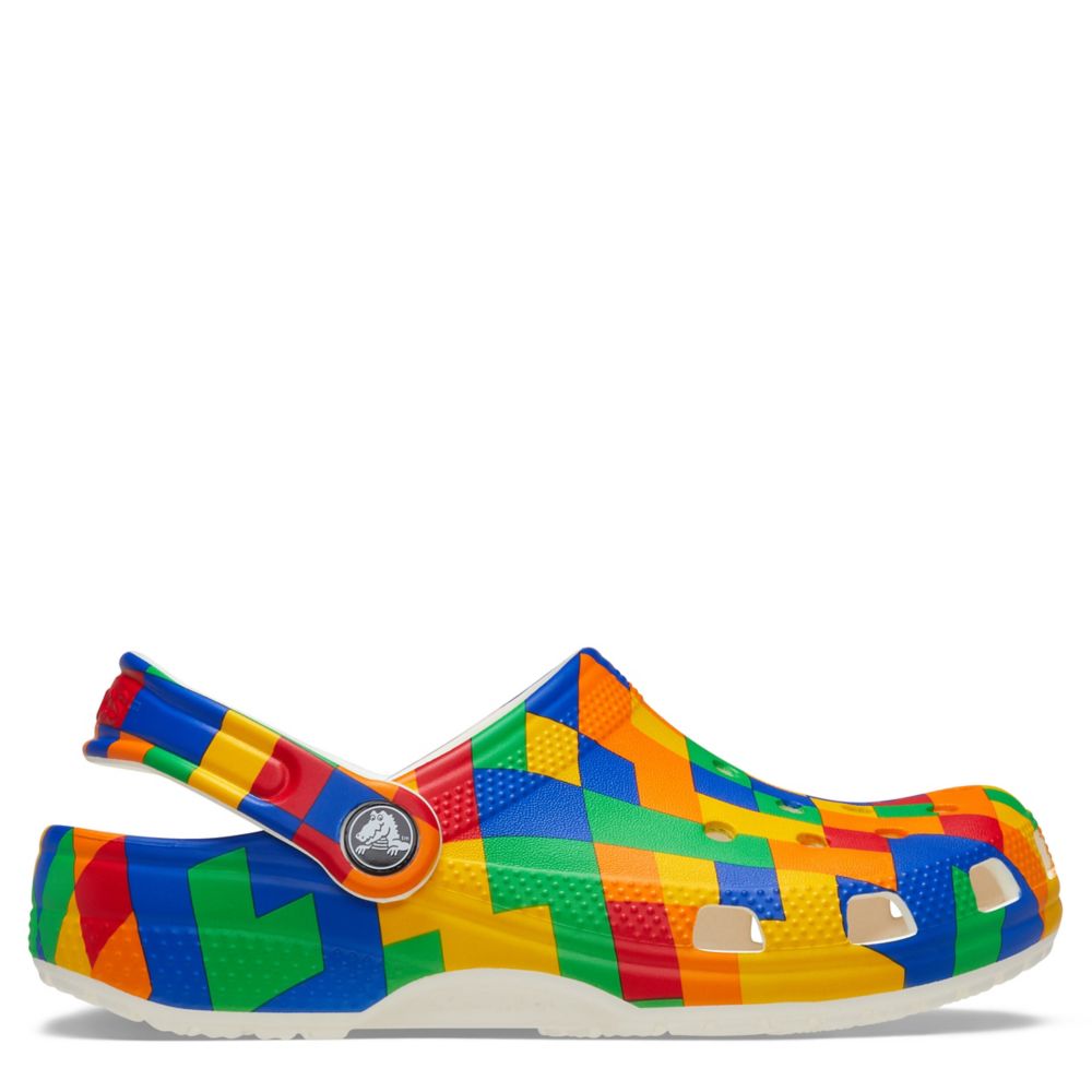 CROCS BOYS LITTLE-BIG KID SUPERMAN CLASSIC CLOG - NAVY