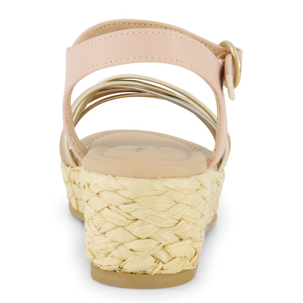 GIRLS LITTLE-BIG KID MARREN STRAP WEDGE SANDAL