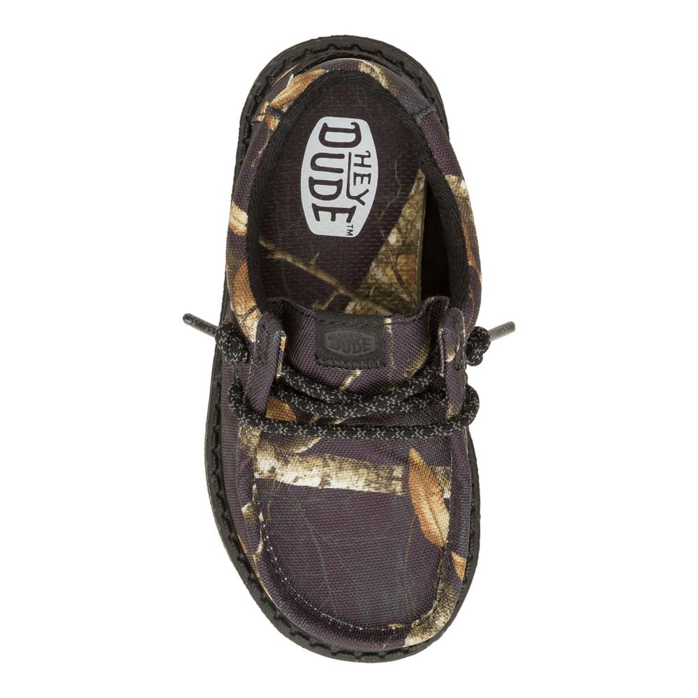 BOYS WALLY TODDLER REALTREE SLIP ON SNEAKER