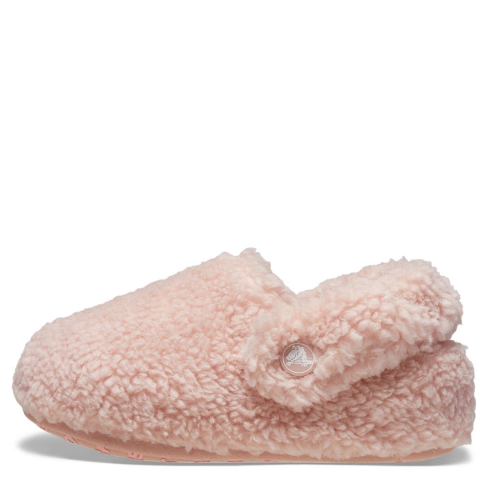 CROCS GIRLS LITTLE-BIG KID CLASSIC COZZZY SLIPPER - PINK