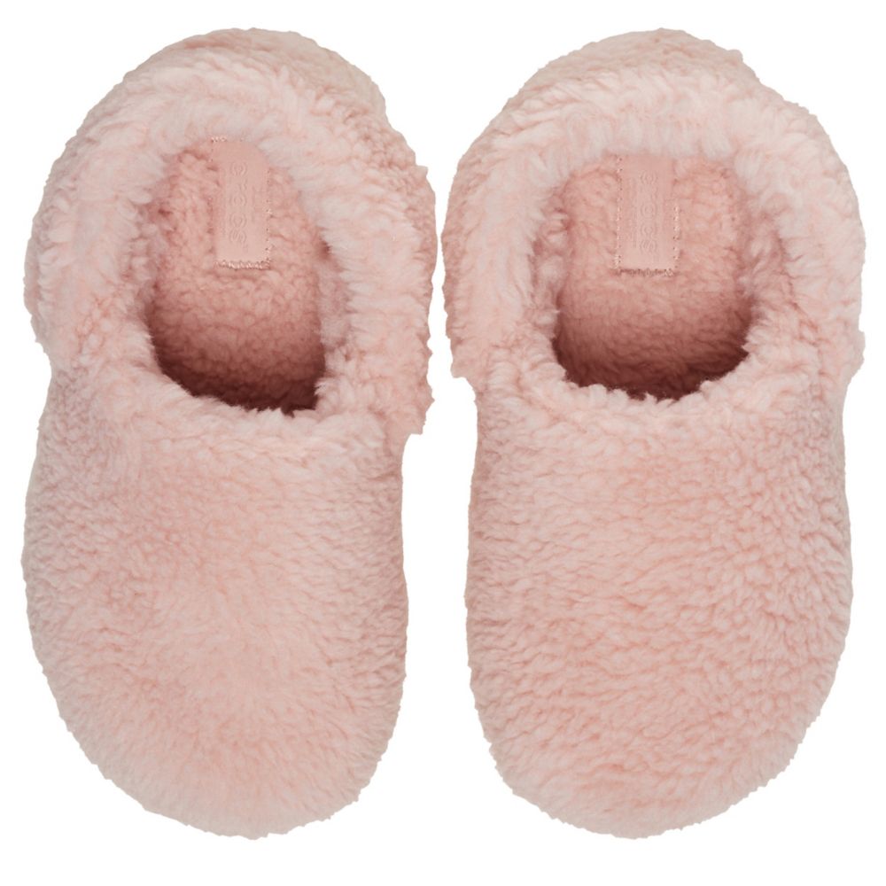 CROCS GIRLS LITTLE-BIG KID CLASSIC COZZZY SLIPPER - PINK