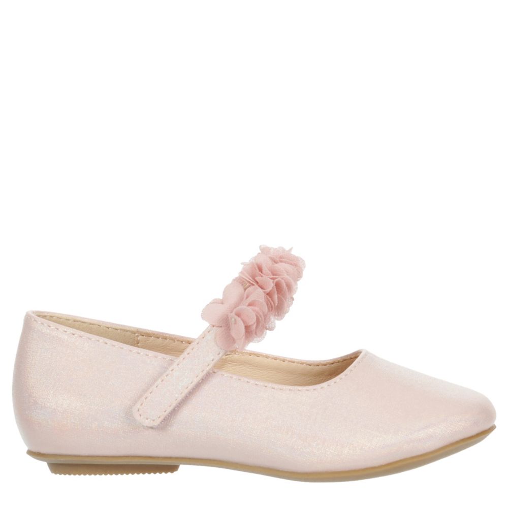 CUPCAKE COUTURE GIRLS TODDLER- LITTLE KID IVY FLAT - ROSE GOLD