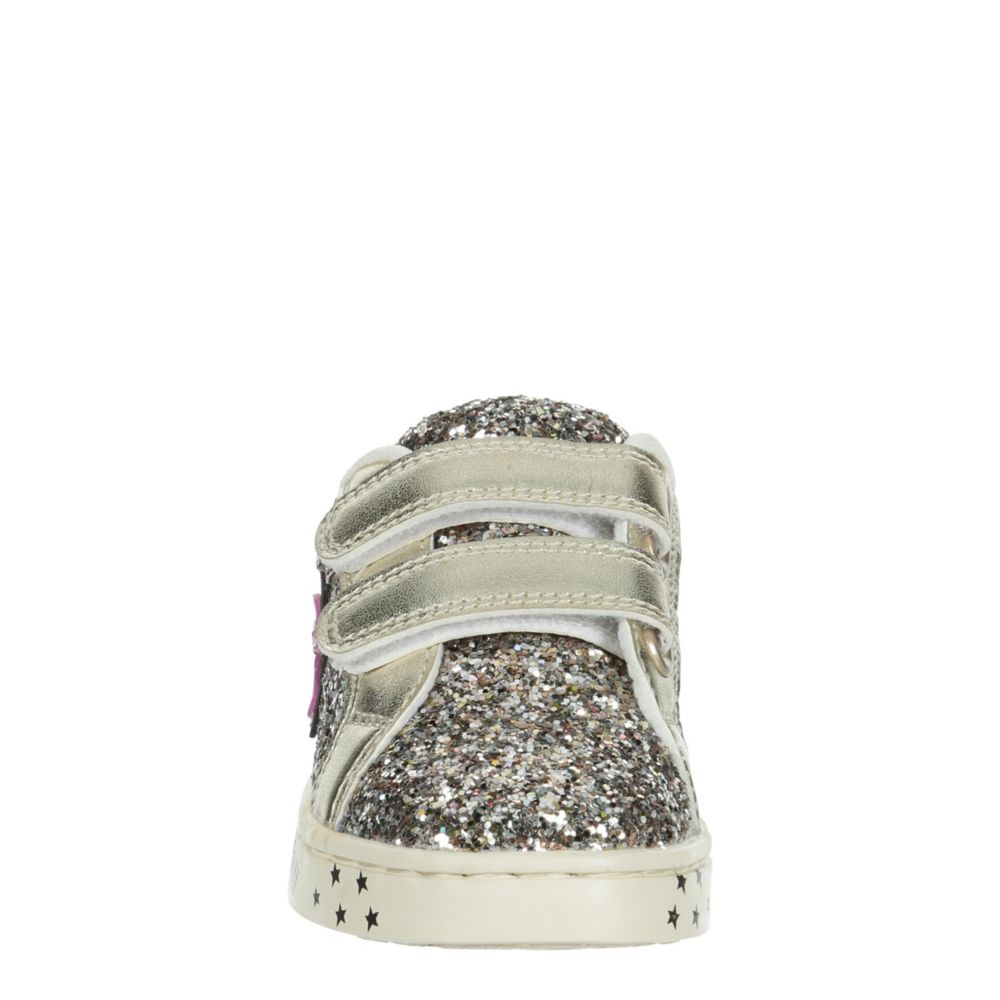 GIRLS TODDLER-LITTLE KID LIL HENLEY SNEAKER - CHAMPAGNE