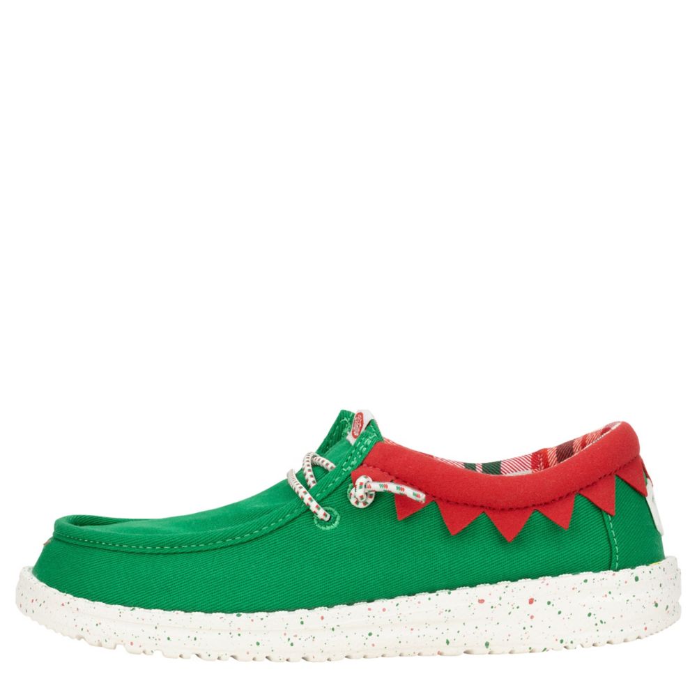 BOYS WALLY TODDLER HOLIDAY ELF SLIP ON SNEAKER