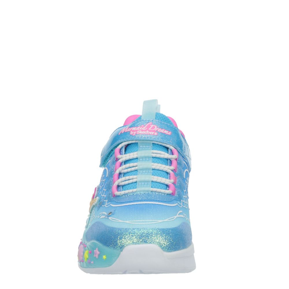 GIRLS LITTLE KID MERMAID DREAMS LIGHT UP SNEAKER