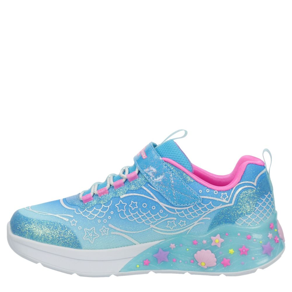 GIRLS LITTLE KID MERMAID DREAMS LIGHT UP SNEAKER