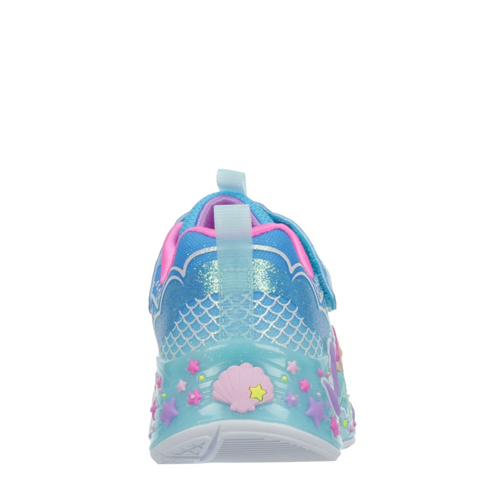 GIRLS LITTLE KID MERMAID DREAMS LIGHT UP SNEAKER