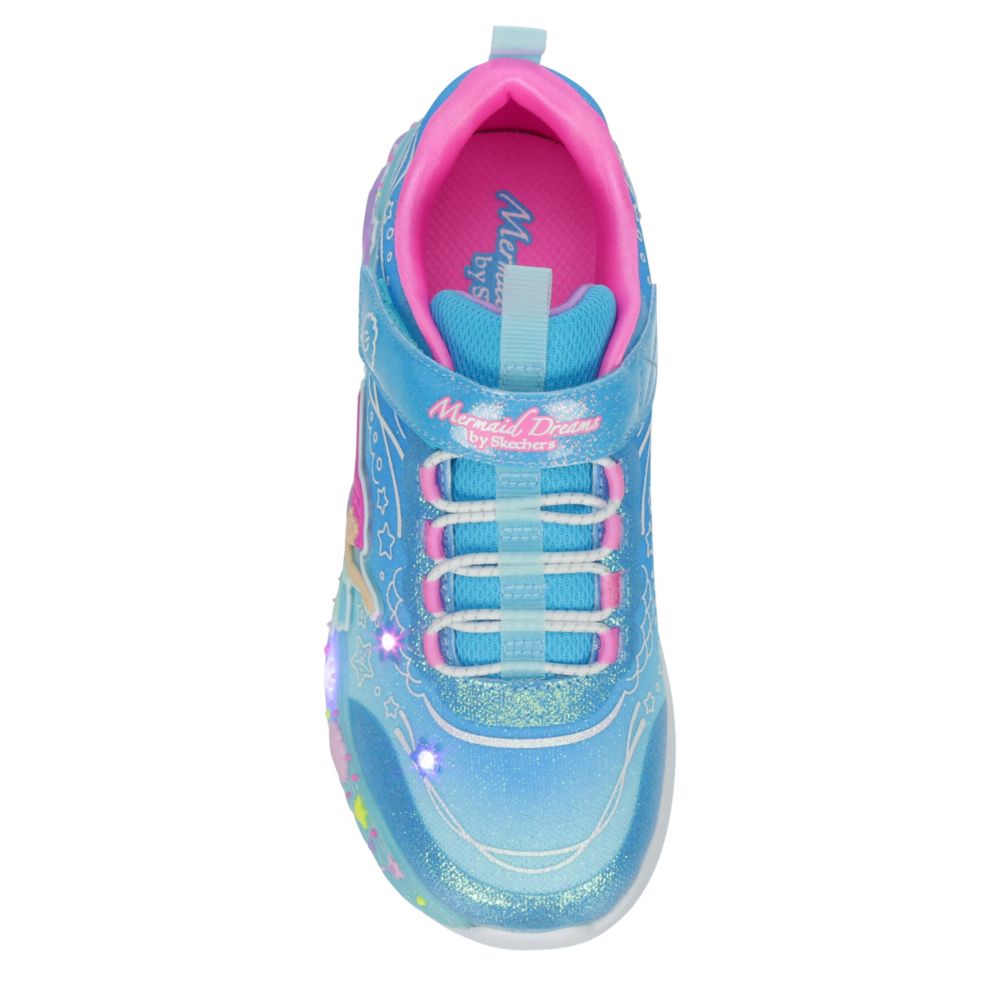 Blue light up sketchers online