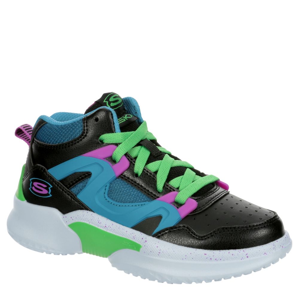 BOYS LITTLE-BIG KID SKX COURT HYPE BASKETBALL SNEAKER