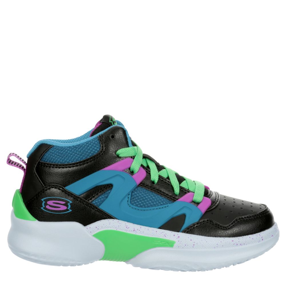 BOYS LITTLE-BIG KID SKX COURT HYPE BASKETBALL SNEAKER