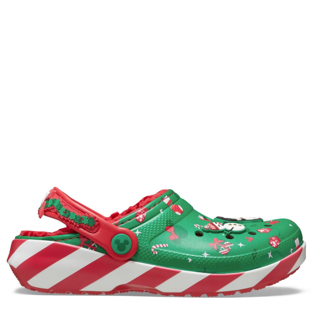 BOYS TODDLER CLASSIC MICKEY XMAS LINED CLOG