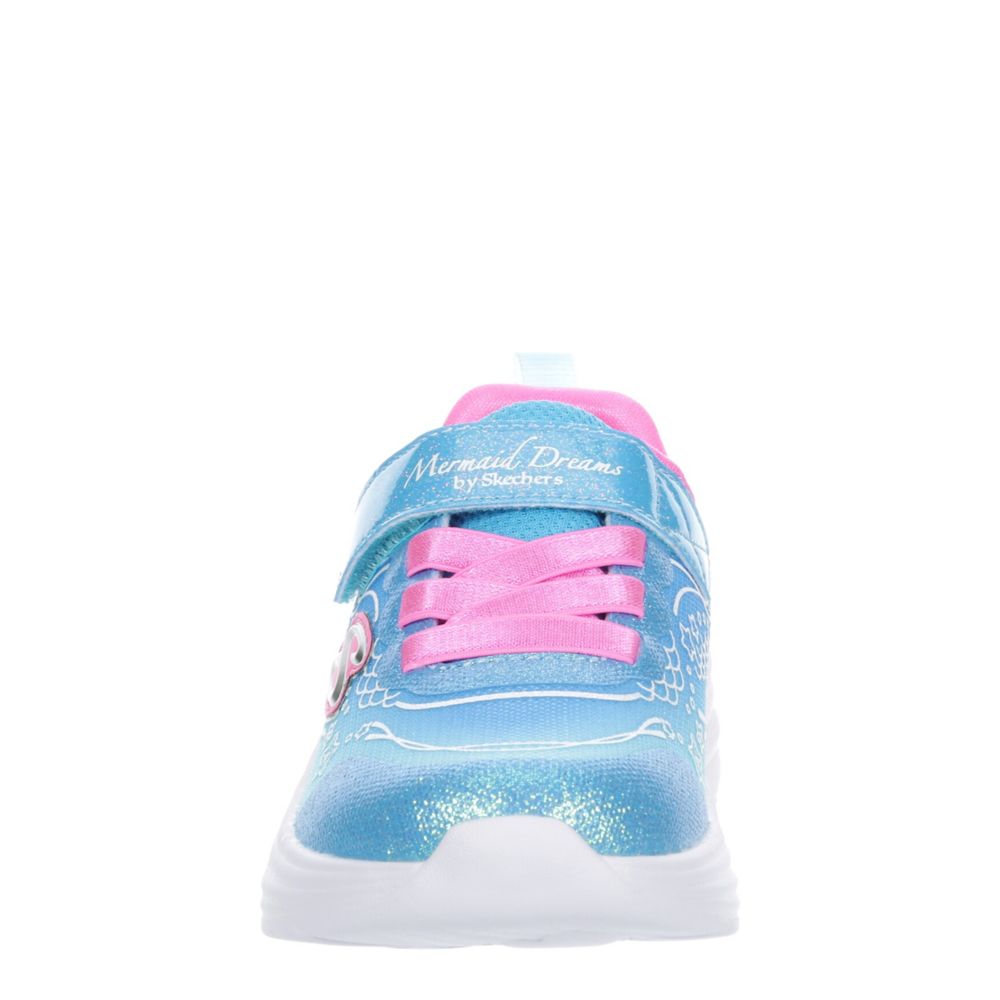 GIRLS TODDLER MY DREAMERS-LIL MERMAID  LIGHT UP SNEAKER