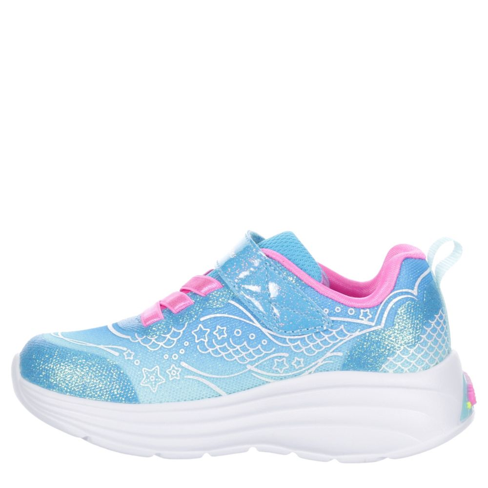 GIRLS TODDLER MY DREAMERS-LIL MERMAID  LIGHT UP SNEAKER