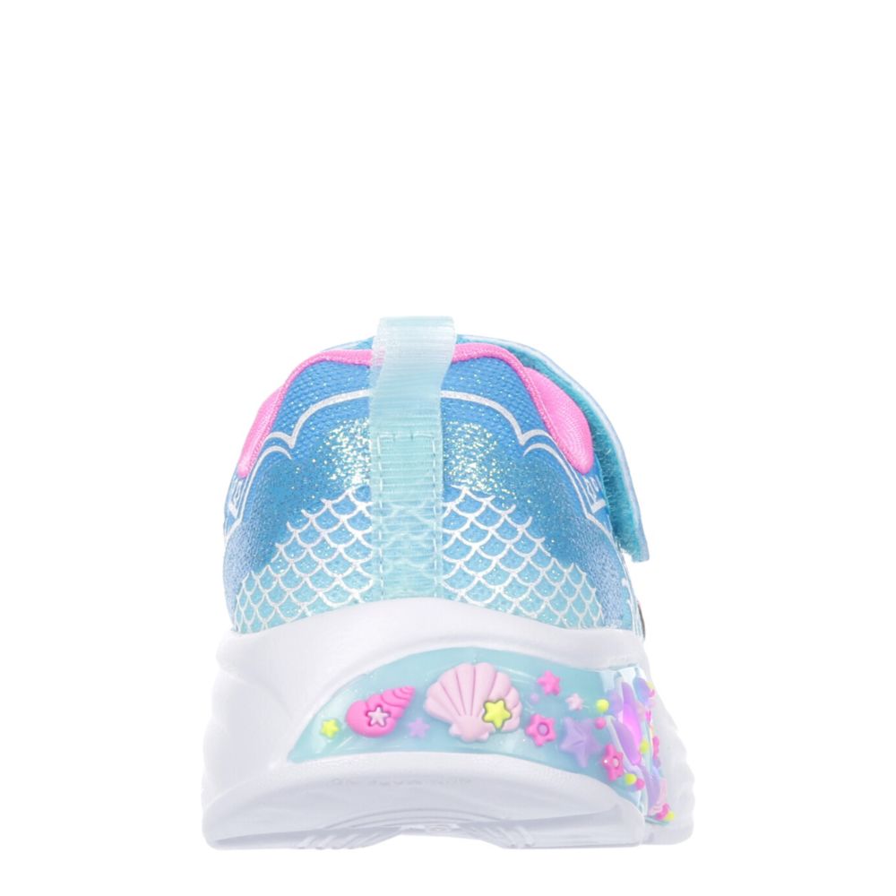 GIRLS TODDLER MY DREAMERS-LIL MERMAID  LIGHT UP SNEAKER