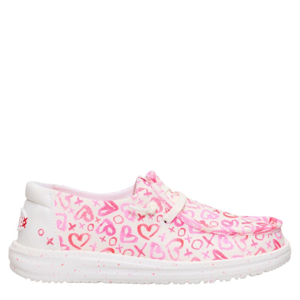 GIRLS WENDY HEARTS YOUTH SLIP ON SNEAKER