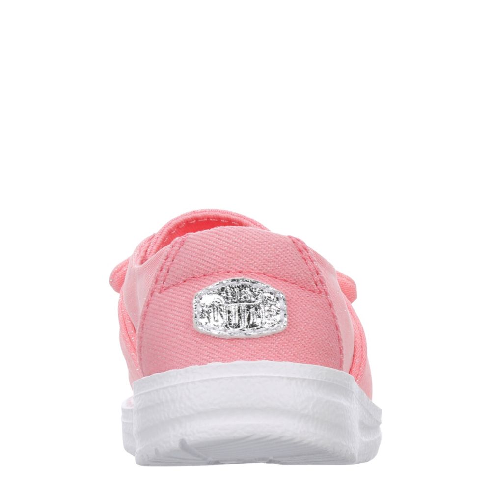 GIRLS WENDY BOW TODDLER SLIP ON SNEAKER