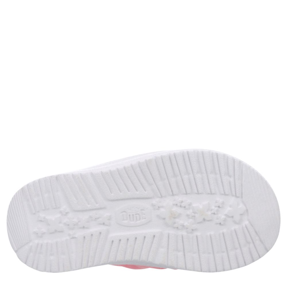 GIRLS WENDY BOW TODDLER SLIP ON SNEAKER