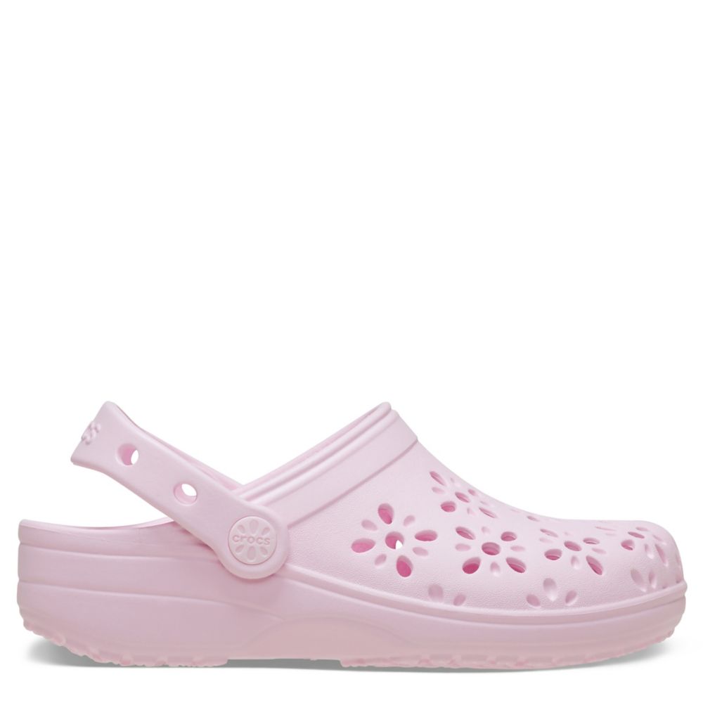 GIRLS LITTLE-BIG KID CLASSIC FLORAL CUT OUT CLOG