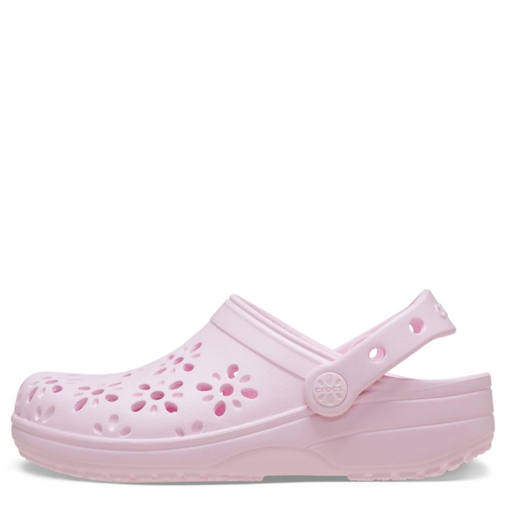 GIRLS LITTLE-BIG KID CLASSIC FLORAL CUT OUT CLOG