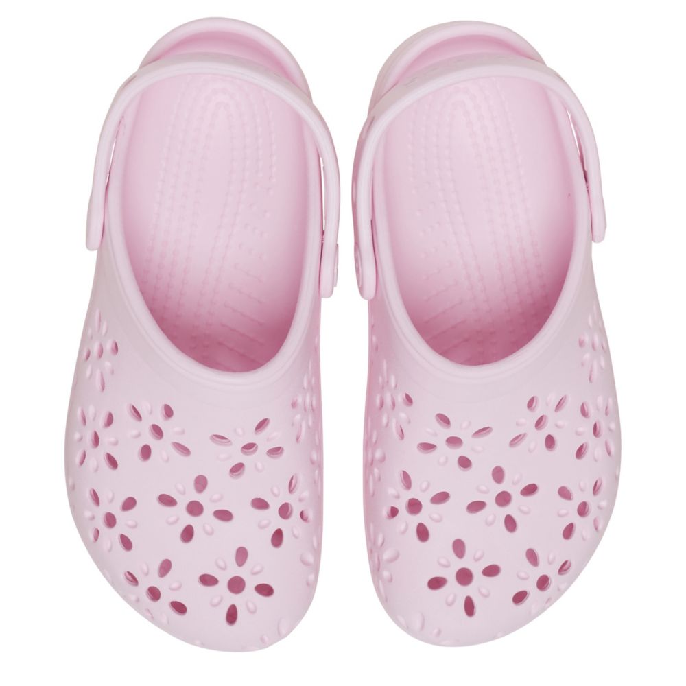 GIRLS LITTLE-BIG KID CLASSIC FLORAL CUT OUT CLOG