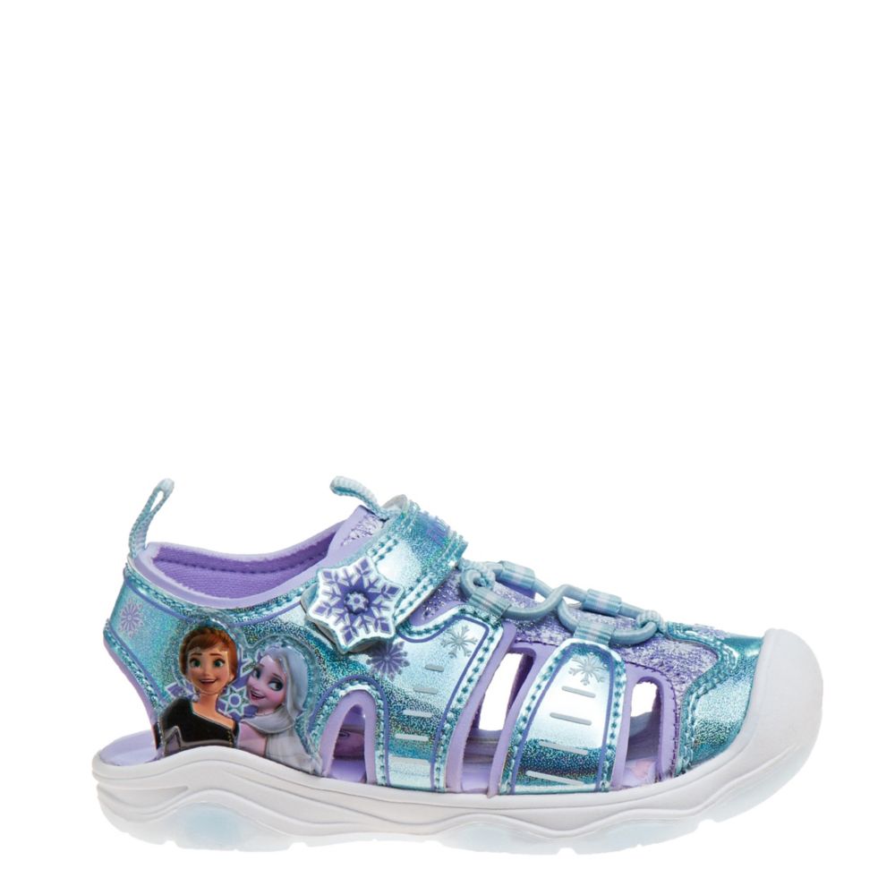 GIRLS TODDLER-LITTLE KID FROZEN CLOSED TOE SANDAL