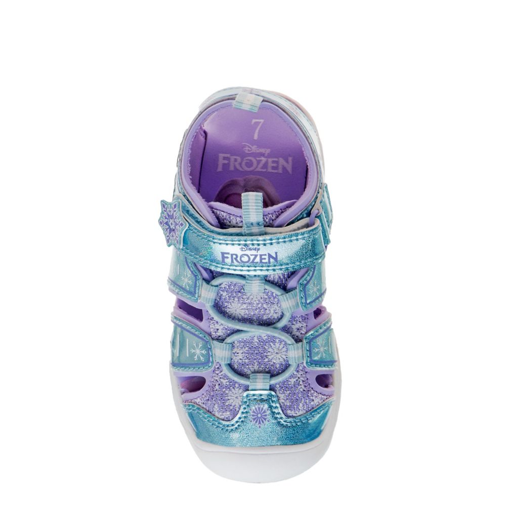 GIRLS TODDLER-LITTLE KID FROZEN CLOSED TOE SANDAL