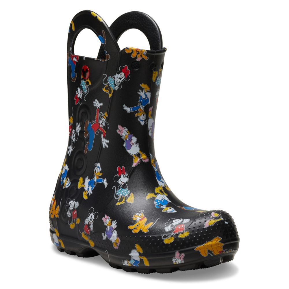 BOYS TODDLER MICKEY FRIENDS HANDLE IT RAINBOOT