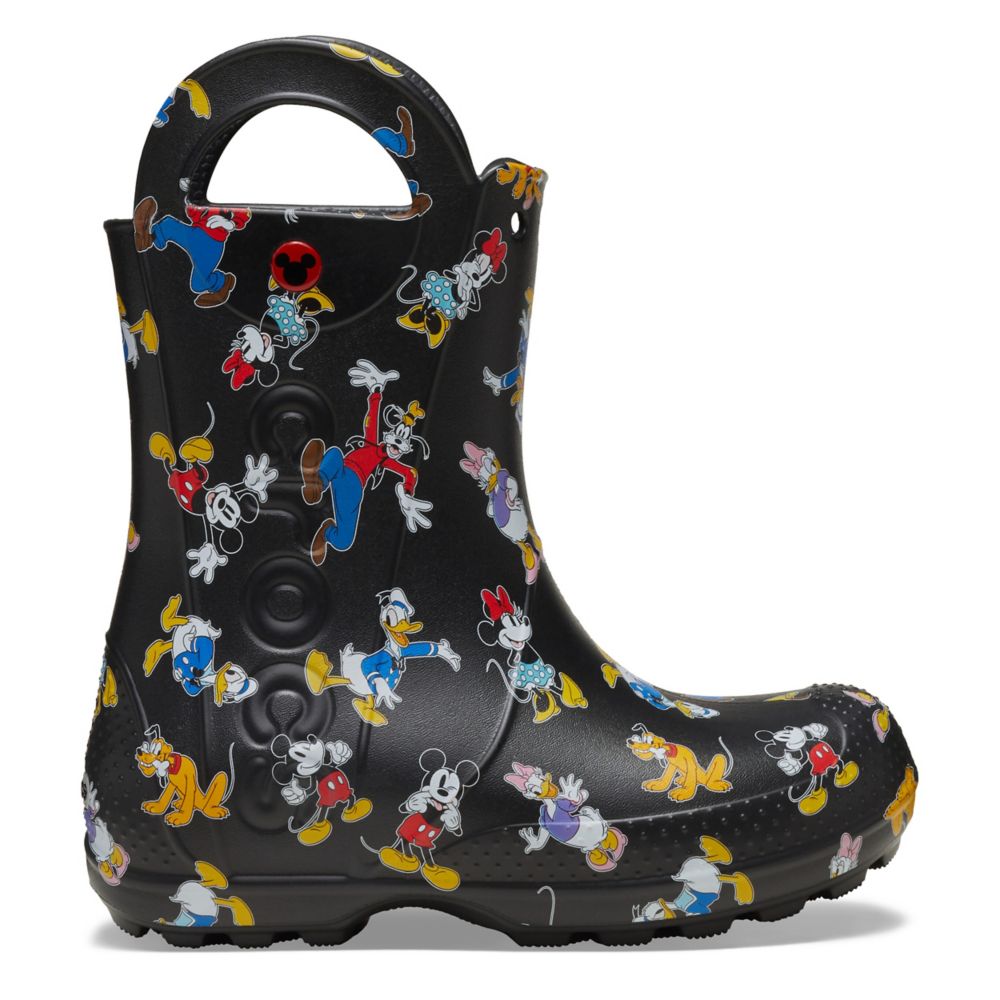 BOYS TODDLER MICKEY FRIENDS HANDLE IT RAINBOOT