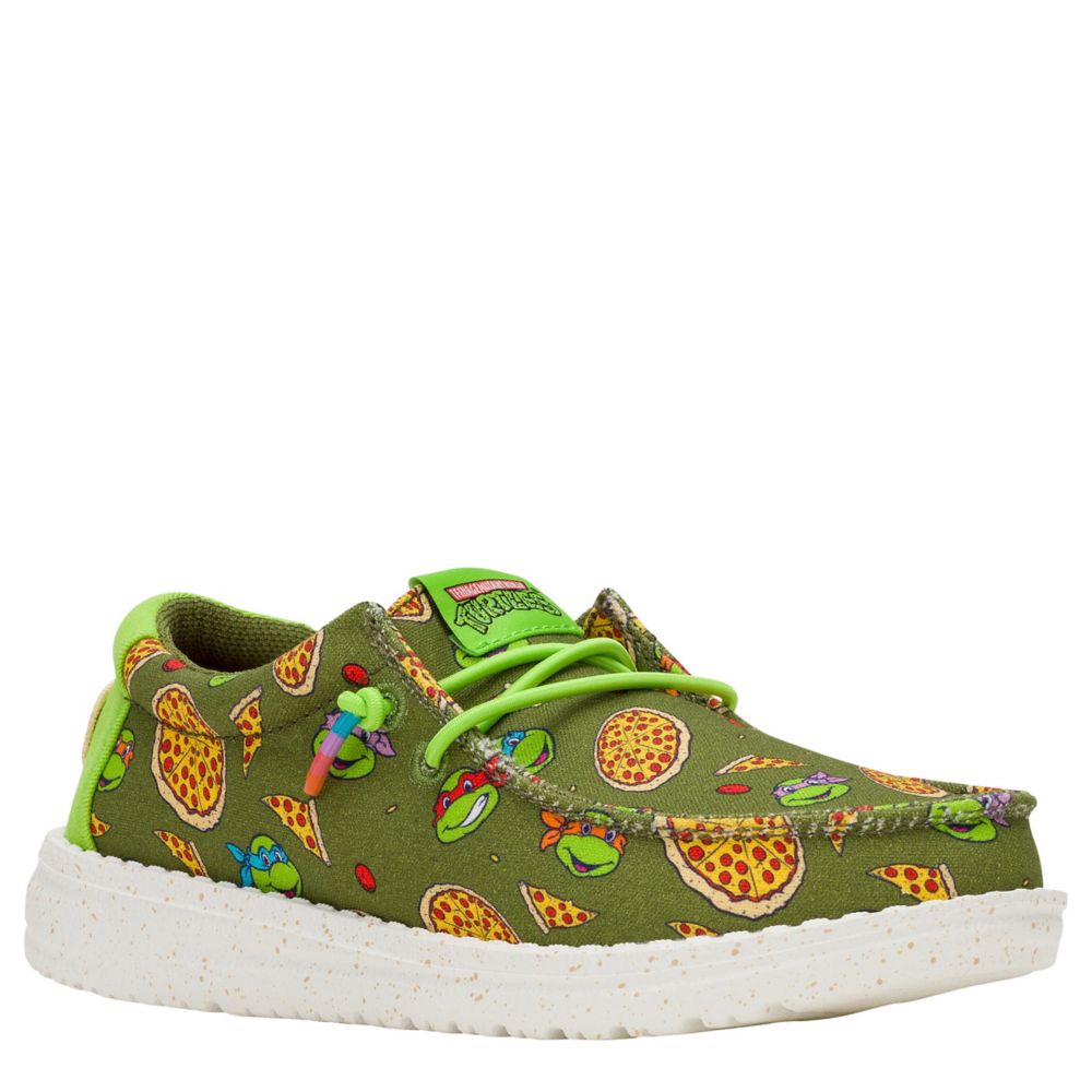 BOYS WALLY YOUTH TMNT SLIP ON SNEAKER