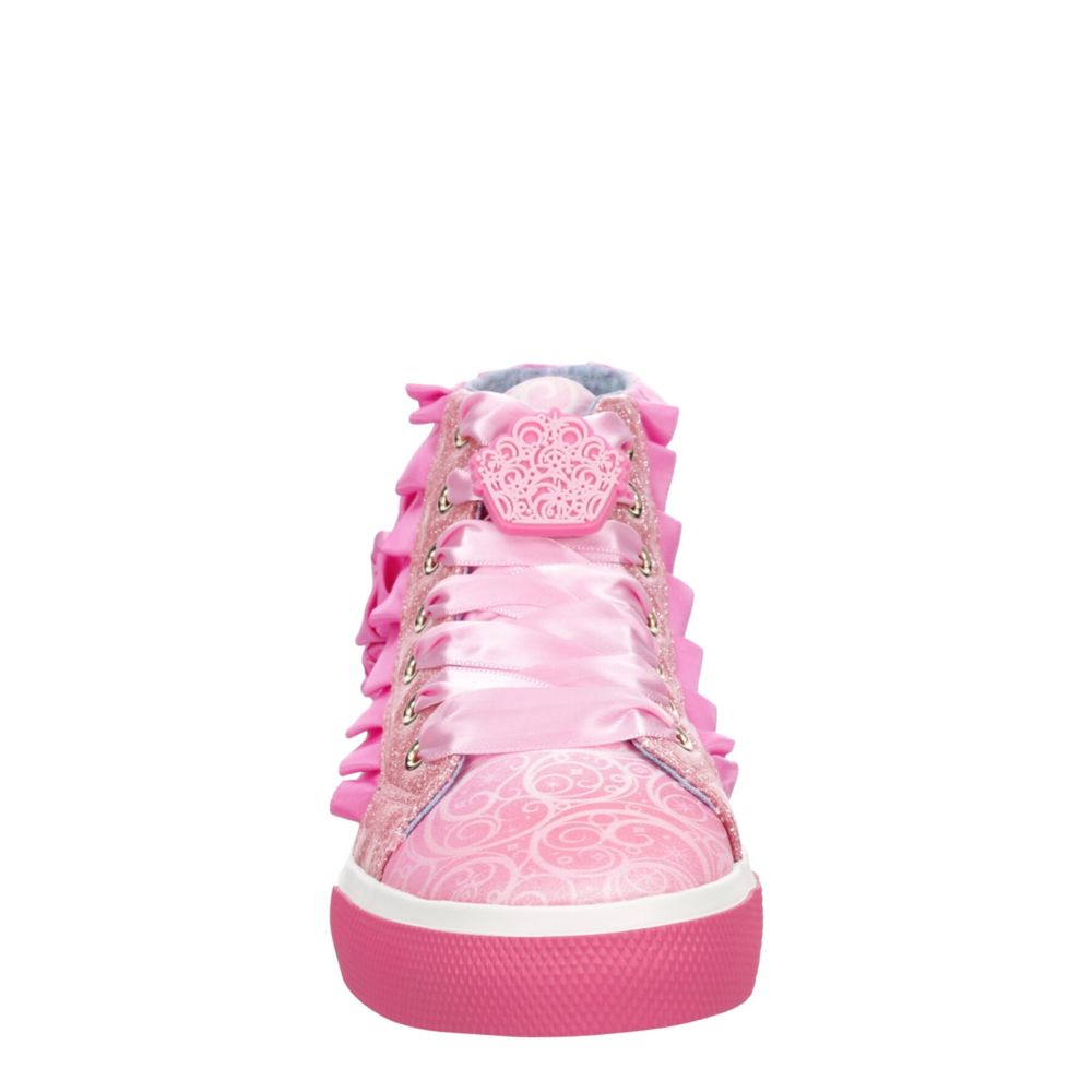 GIRLS LITTLE KID WICKED GLINDA HIGH TOP SNEAKER