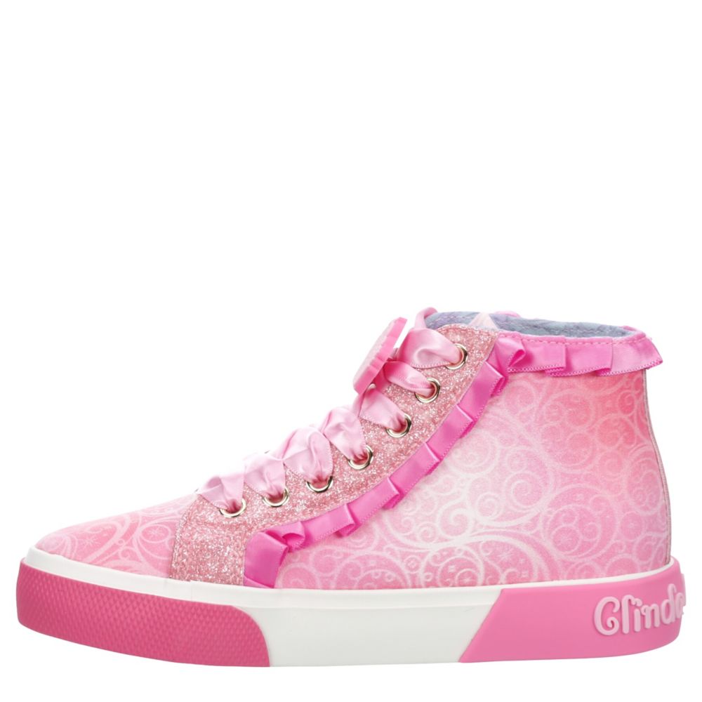 GIRLS LITTLE KID WICKED GLINDA HIGH TOP SNEAKER