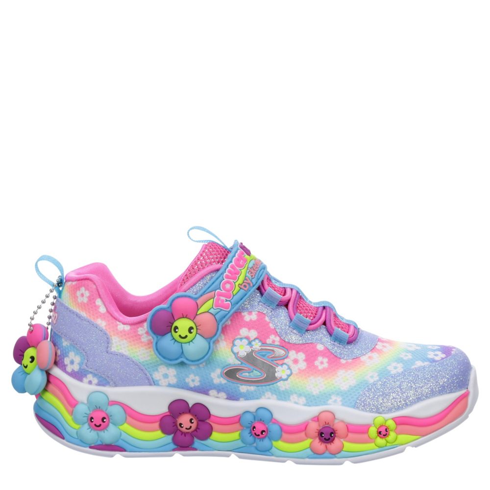 GIRLS LITTLE-BIG KID FLOWER FRIENDS SNEAKER